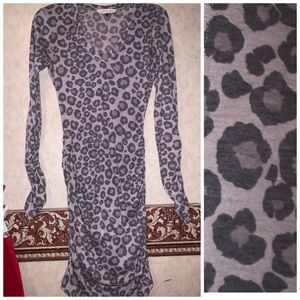 Rebecca Taylor cheetah dress- size SML